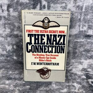 The Nazi Connection FW Winterbotham WWII Espionage Spy History Book